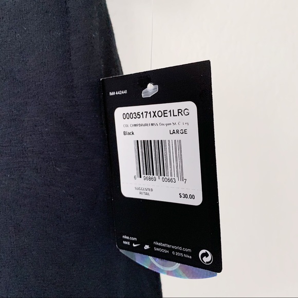 Nike Oregon State Beavers SS Beaver Head Tee L NWT - Picture 2 of 6